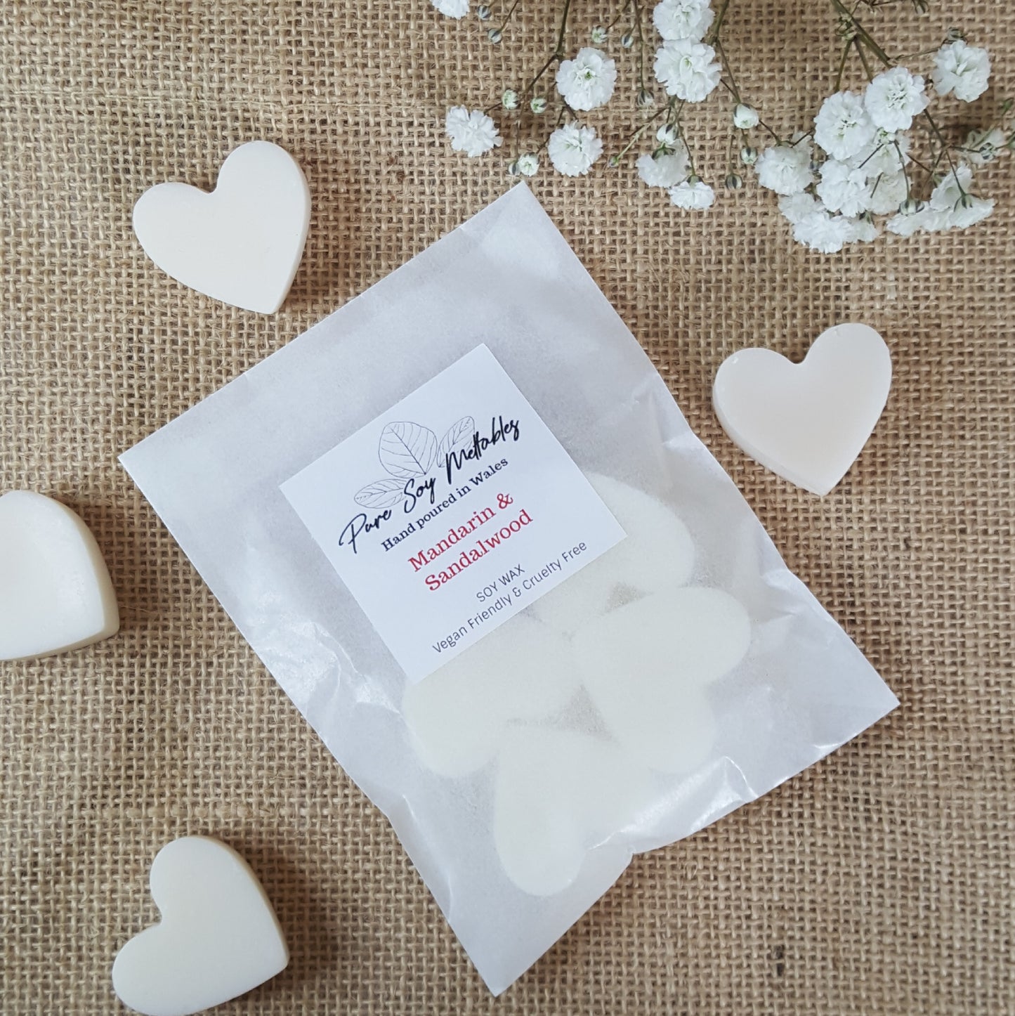 Mandarin & Sandalwood Soy Wax Melts image 0