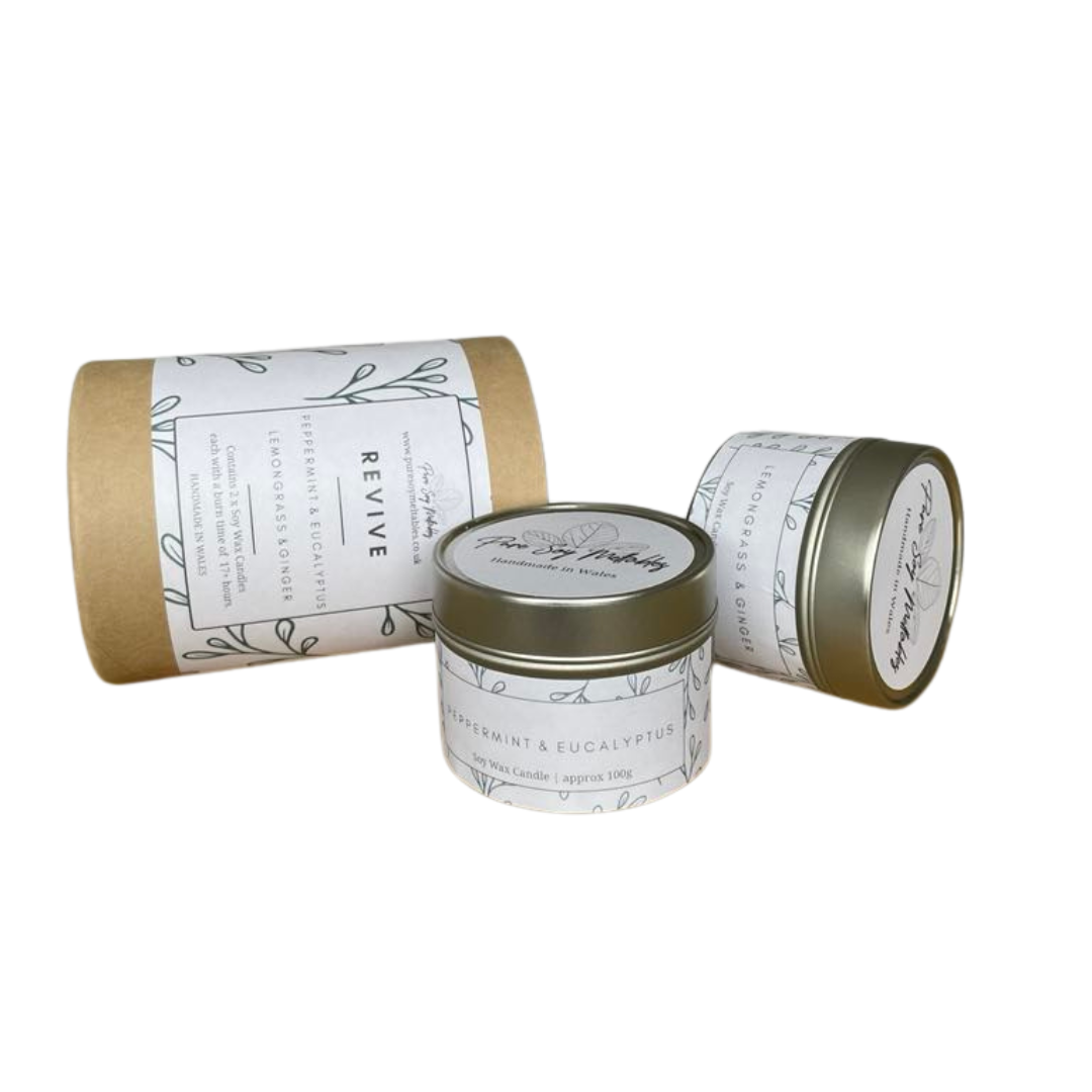 Revive - Mood Boosting Candle Duo Tube image 2
