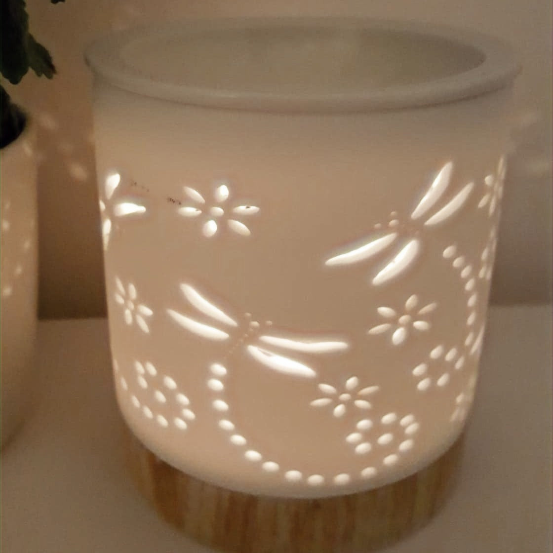 Dragonfly Wax Burner Gift Set image 1