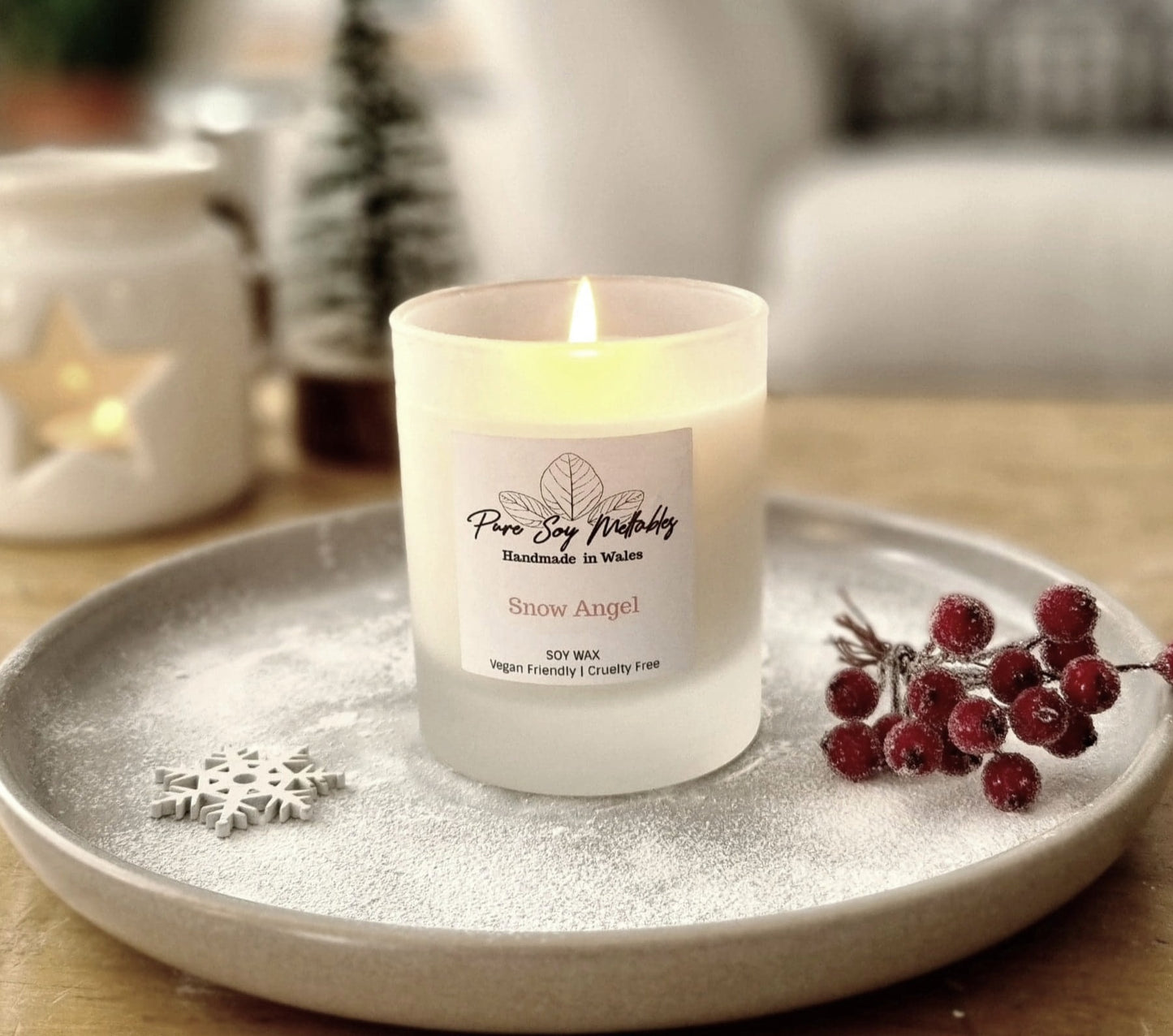 Snow Angel Soy Candle image 1
