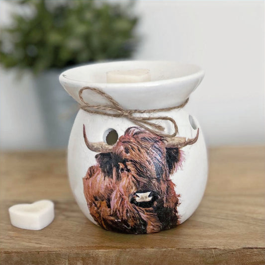 Highland Cow Wax Melt Burner image 0