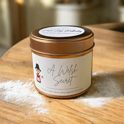 Scents of Wales Tin Candle  - Choose your Fragrance