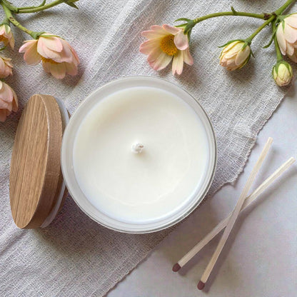 Glass Jar Soy Candle -  Choose Your Scent