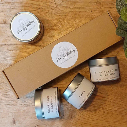 Trio Mini Candle Gift Box - Choose 3 Fragrances