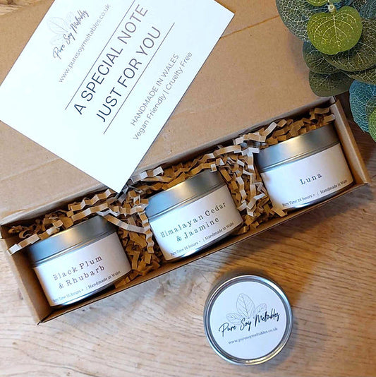 Trio Mini Candle Gift Box - Choose 3 Fragrances