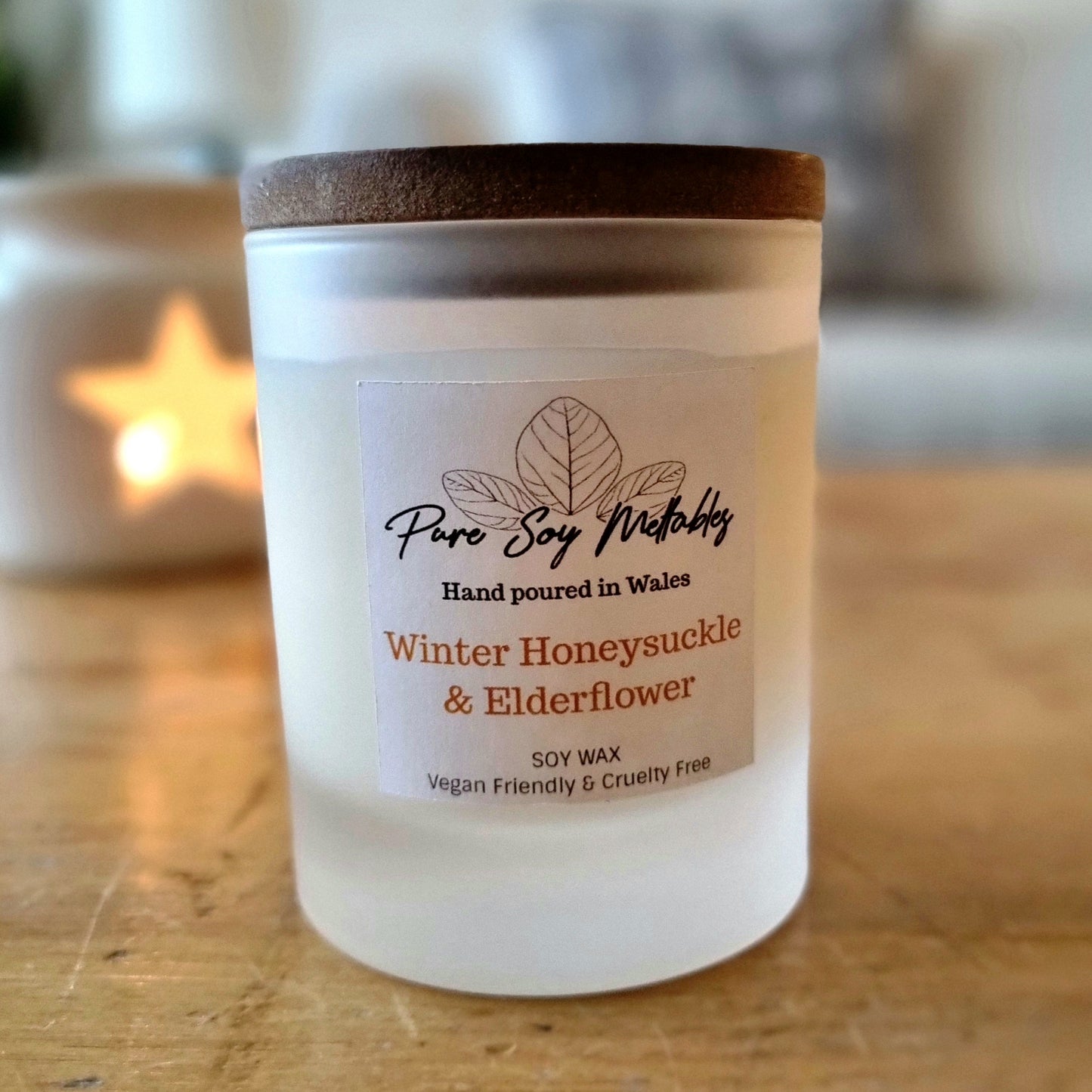 Winter Honeysuckle & Elderflower Soy  Candle image 1