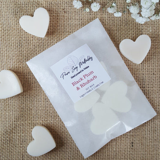Black Plum & Rhubarb Soy Wax Melts image 0