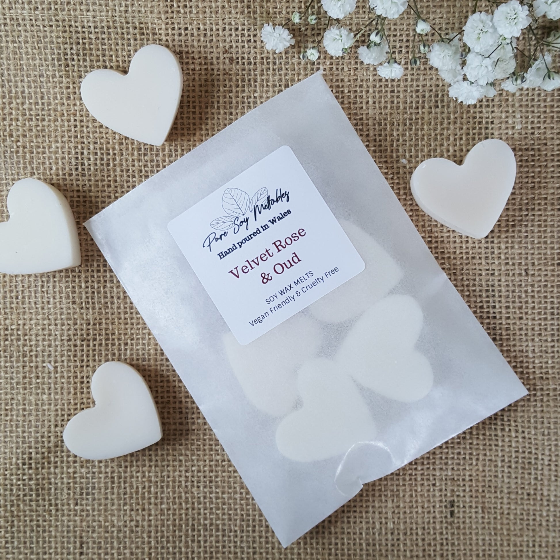 Rose & Oud Soy Wax Melts image 0