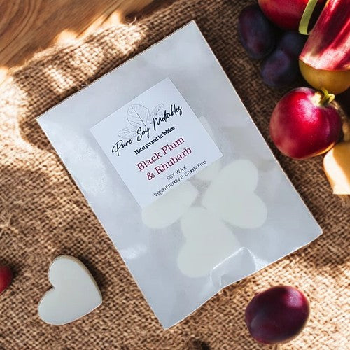 Black Plum & Rhubarb Soy Wax Melts