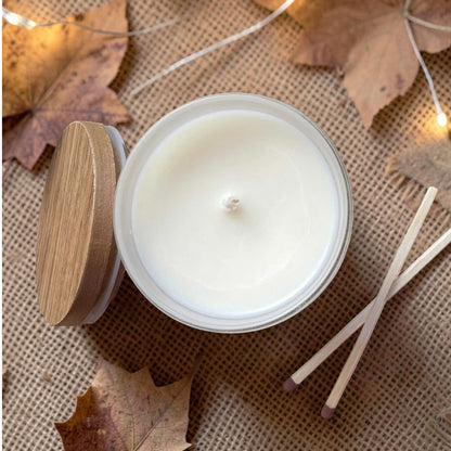 Glass Jar Soy Candle -  Choose Your Scent