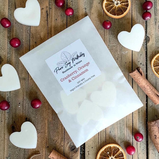 Cranberry, Orange & Cinnamon Soy Wax Melts