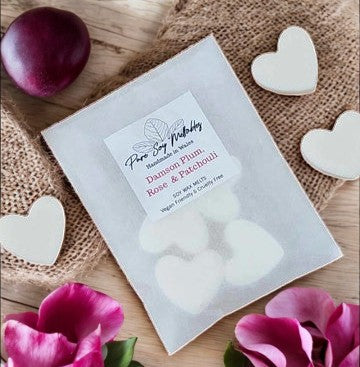 Damson Plum, Rose & Patchouli Soy Wax Melts