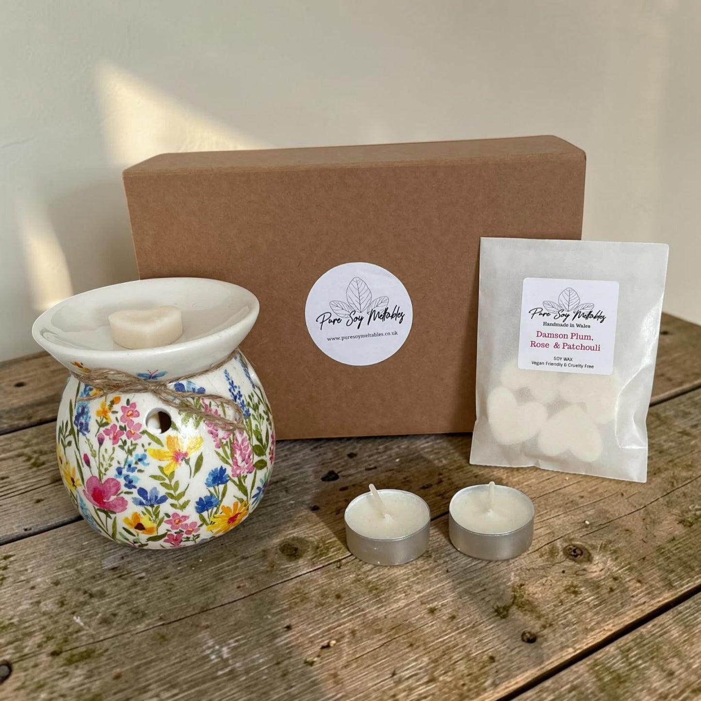 Create Your Own Wax Melt Gift Box |Burner & Melts Gift Set