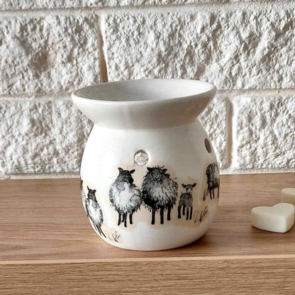 Sheep Wax Melt Burner Gift Set image 1
