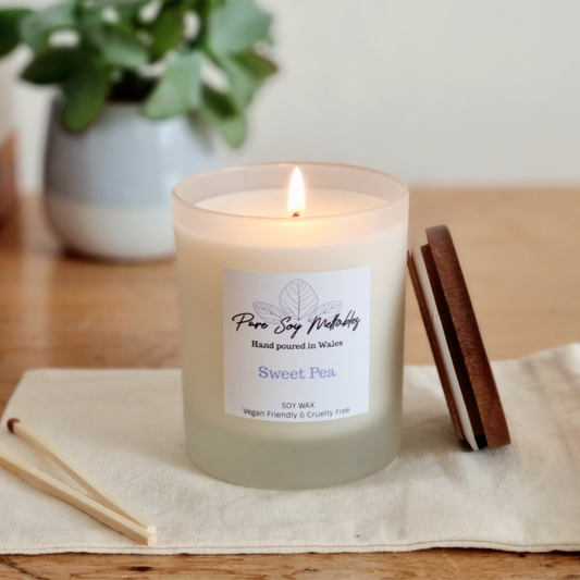 Glass Jar Candle - choose your fragrance image 0
