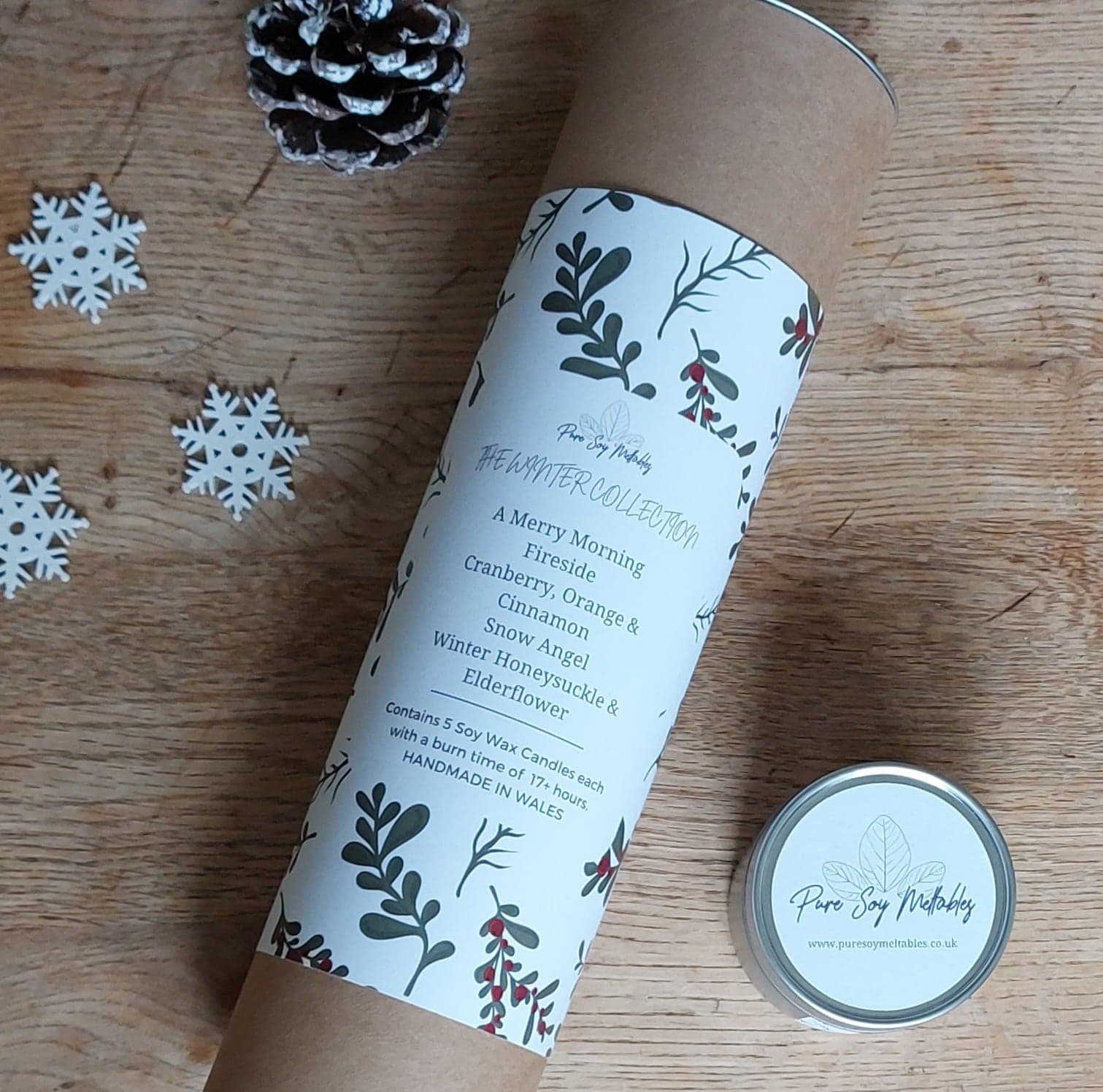 The Winter Collection Gift Set - 5 x Soy Candles image 2