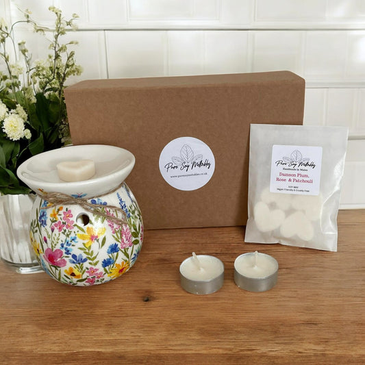 Create Your Own Wax Melt Gift Box |Burner & Melts Gift Set
